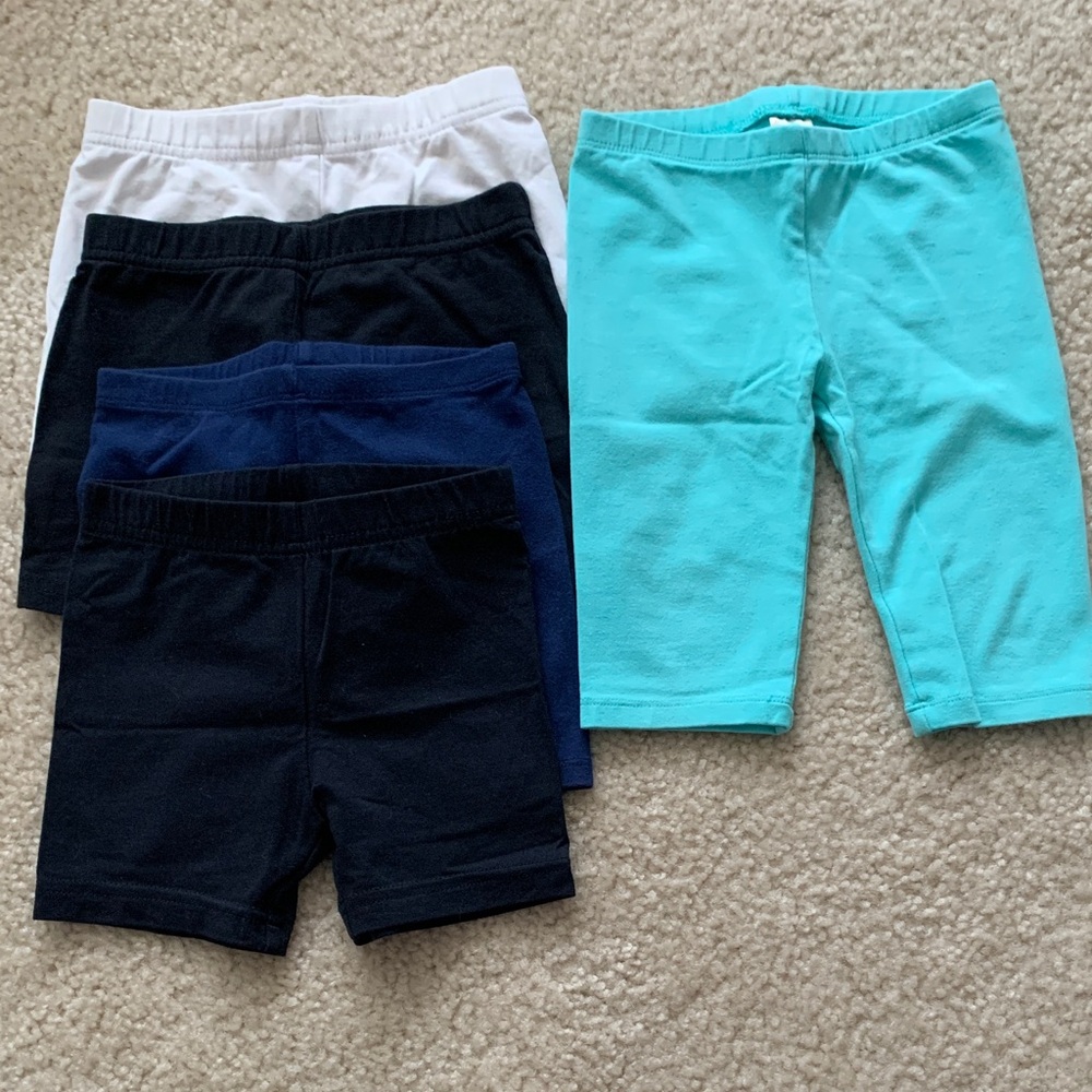 Kids Stretch Bike Shorts and Capri pants